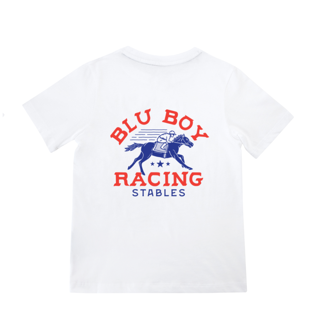 Blu Boy Racing Stables T-Shirt